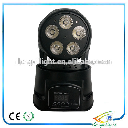 alibaba china 5*10w LED mini moving head dj lights