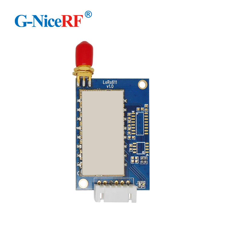 Сетевая сеть G-NiceRF LoRa611 232 байт 485 МВт + резиновая антенна TTL (+ 20 дБм), беспроводной приемопередатчик, модуль LoRa TX/RX