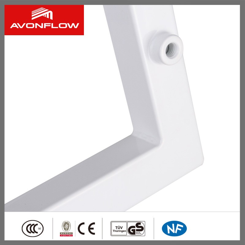AVONFLOW White Electric Towel Warmer Towel Hanger For Home Heating System