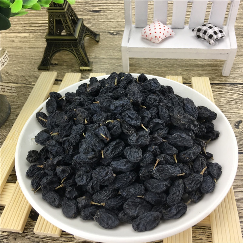 Bulk Packing Xinjiang black currant raisin black raisin for Sale