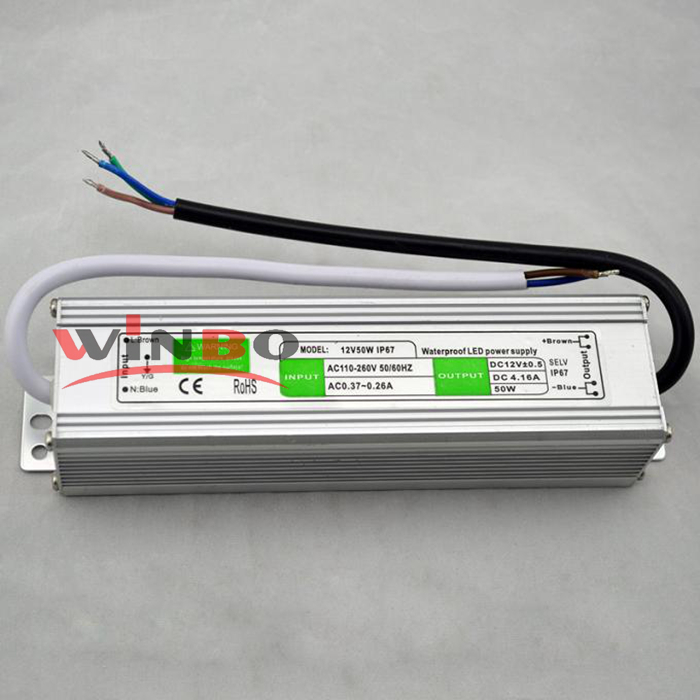 Горячая распродажа! 12V 24V водонепроницаемый адаптер питания переменного тока DC 50W 100W 150W 200W 250W импульсный источник питания светодиодного табло IP67 светодиодный драйвер Европейский сертификат соответствия ограничениям на использование опасных м