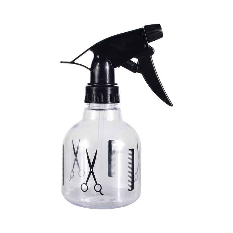 Reusable Hairdressing Salon Tools 200ml Empty Trigger Watering Plastic Spray Hair Mist Bottle