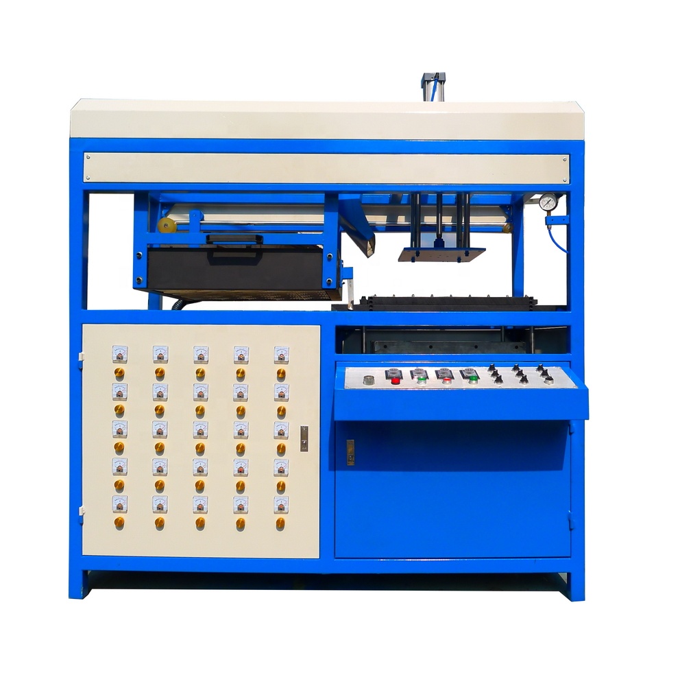 in stock plastic clamshell thermoforming machine for sale