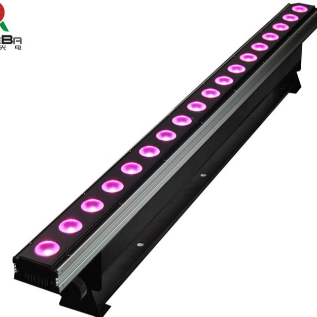 Высокая яркость 18 шт 10 Вт RGBW 4в1 DMX led настенная шайба бар сценический свет