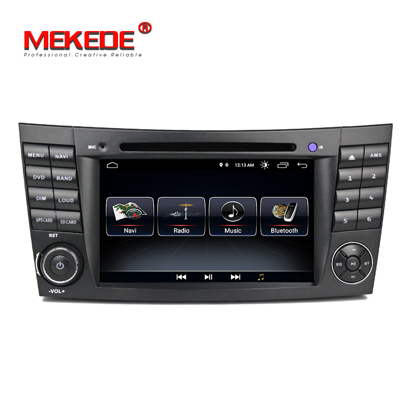 MEKEDE Android 10 четырехъядерный автомобильный dvd-плеер android для Benz Clase E W211 E200 E220 E300 W463 CLS W219 GPS navi BT RDS Canbus