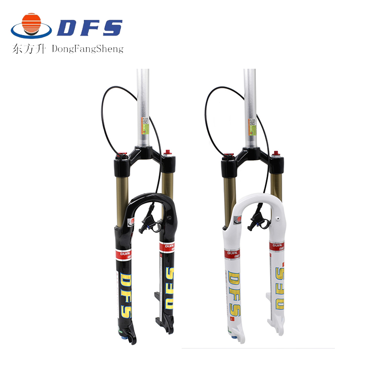 DFS air DFS-RLC (двойная воздушная)-RCE 26er 27.5er подвеска, горная вилка велосипеда MTB, вилка с замком, регулировка демпфирования 100 мм