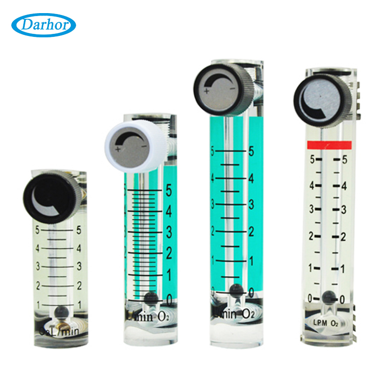 Darhor DFG-6TO2 wholesale stock 10LPM Mini Oxygen flow meter generator hospital oxygen flowmeter medical flowmeter