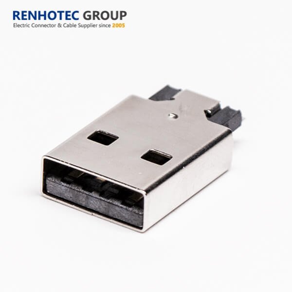 Вертикальный pcb 4-контактный разъем usb для ethernet