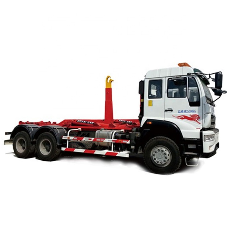Sinotruk howo 20ton 6x4 12 колеса крюк подъема мусорный контейнер грузовик