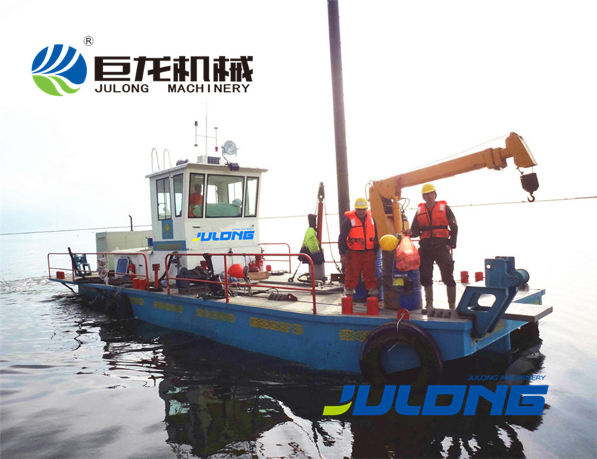 150hp портативная многофункциональная Рабочая лодка с гидравлическим краном для продажи по низкой цене