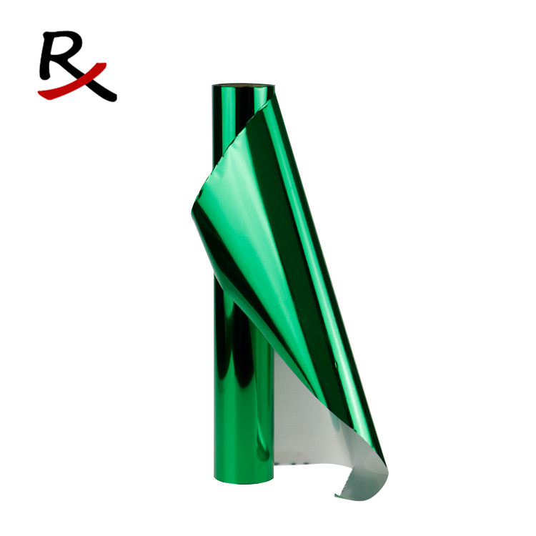 C-GR # зеленая металлическая фольга для горячего тиснения, фольга для печати на ткани