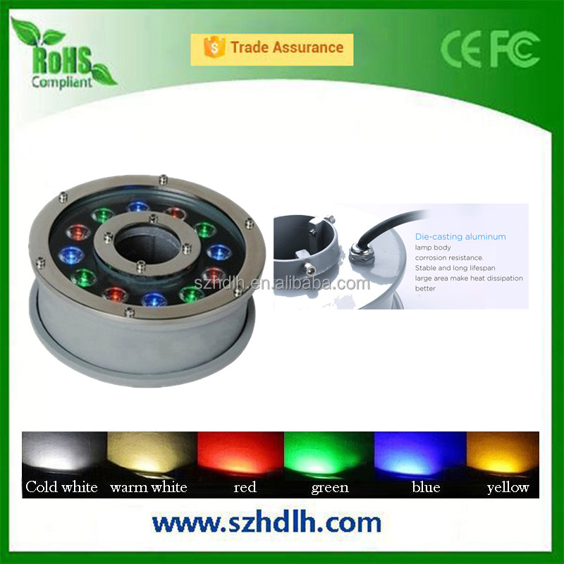 СВЕТОДИОДНЫЙ Подводный Свет, IP68 Погружной Подводный Свет, RGB LED бассейн света 9 Вт