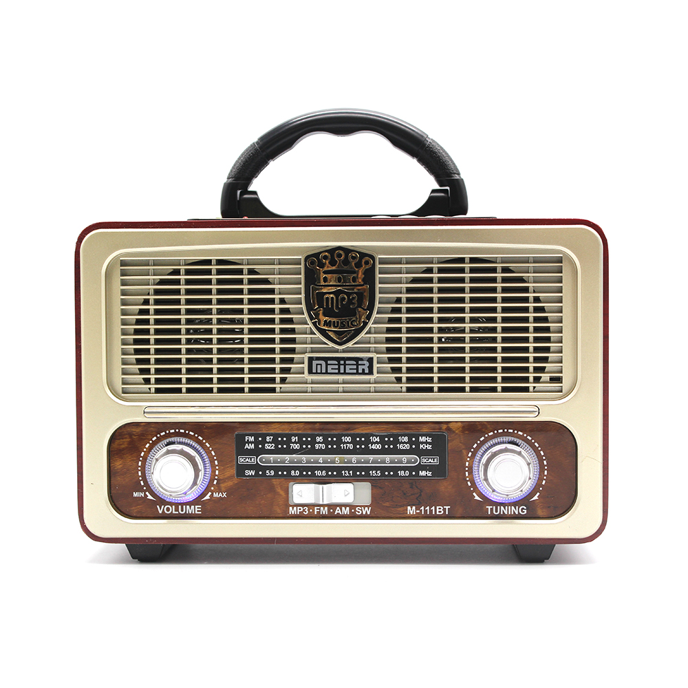 Высокое качество M-111BT SD динамик Am Fm ЕО старая модель ретро радио с USB
