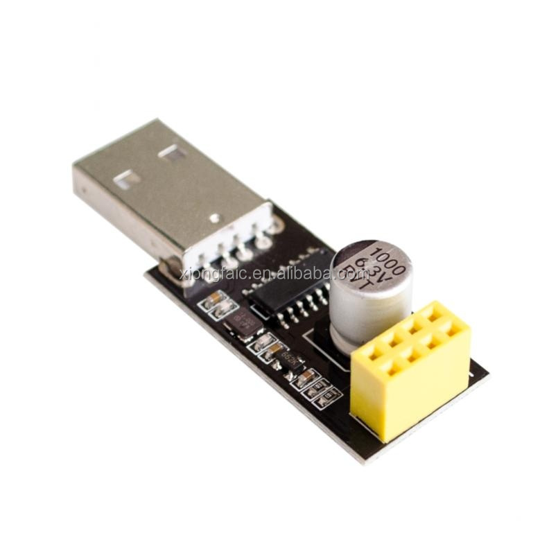 CH340 USB к ESP8266 ESP-01 модуль Wi-Fi адаптер компьютер телефон беспроводной связь микроконтроллер