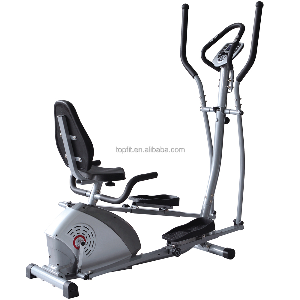 New Product 2 in 1 Fitness Recumbent Bike / Elliptical Cross Trainer
