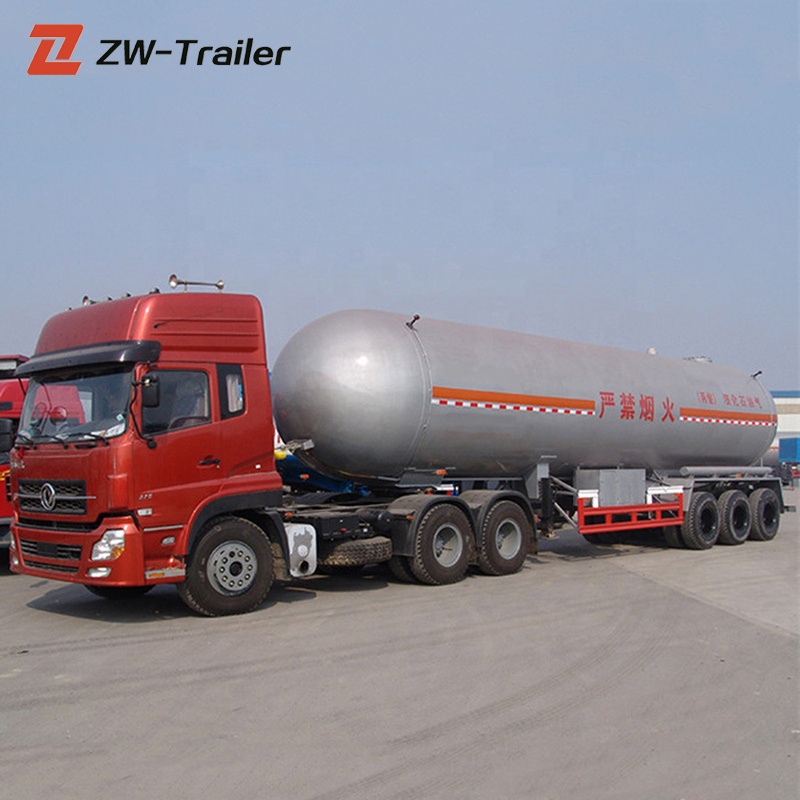 2019 китайский производитель новый дизайн 60cbm LPG Танк полуприцеп