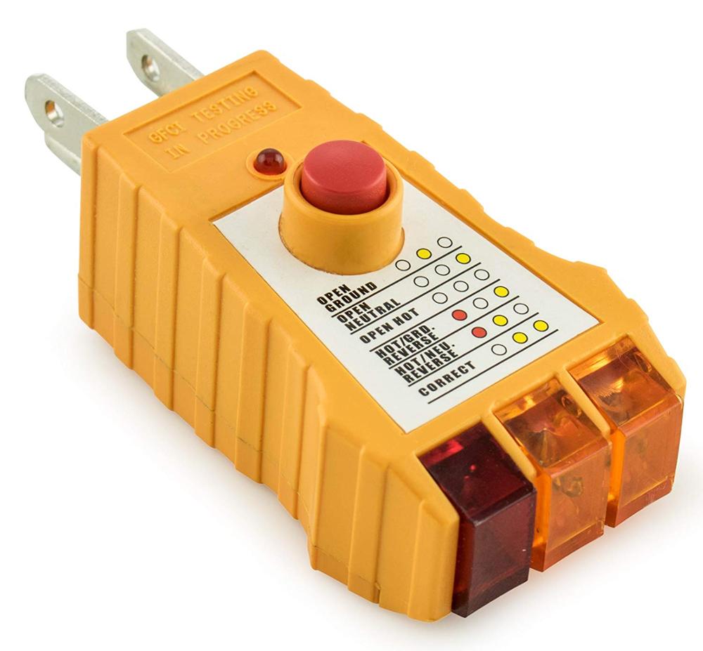 Высококачественный профессиональный тестер разъемов GFCI RCD от 110 В до 125 в