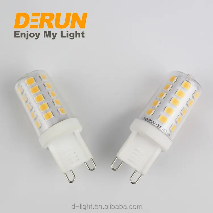 Led Bulb 12v Free Sample 12V 220V 230V 240V 110V 127V 130V G9 Led Lampe Mini G9 Led Corn Light Bulb LED-G9