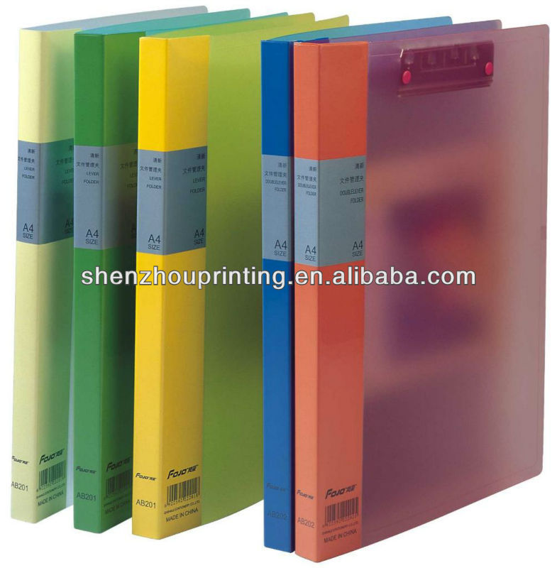 ПВХ Прозрачное Кольцо Binder/PP папка файла/рычаг арки файл/binder