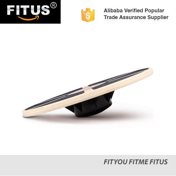 Деревянная балансировочная доска FITUS, Воблер для реабилитации, пилатеса, йоги