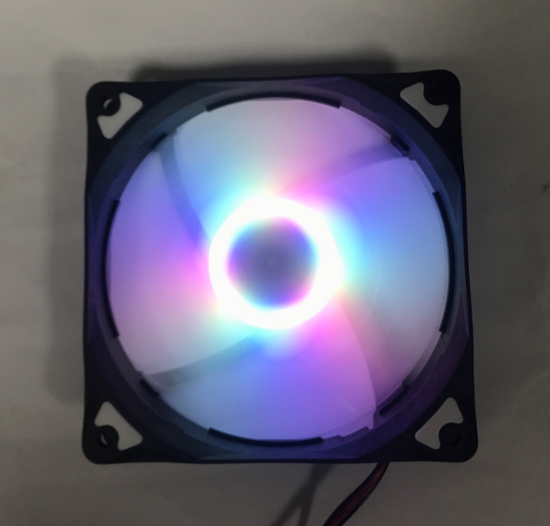 Бесшумный 120 мм PC RGB светодиодный вентилятор 12 В с 3pin и 4pin разъемом
