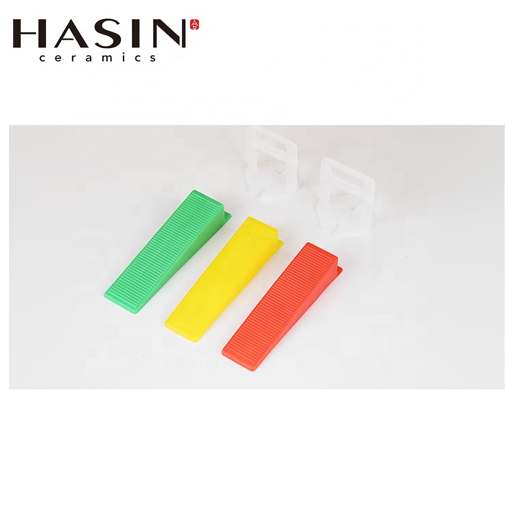 Система выравнивания плитки Hasin пластичная/зажимы и клинья