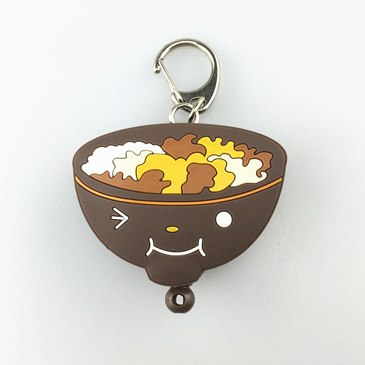 Restaurant promotional gifts custom design cartoon retractable yoyo badge reel holder