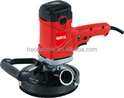 Electric Concrete Grinder/Scouring Machine with carbide blade or diamond cup