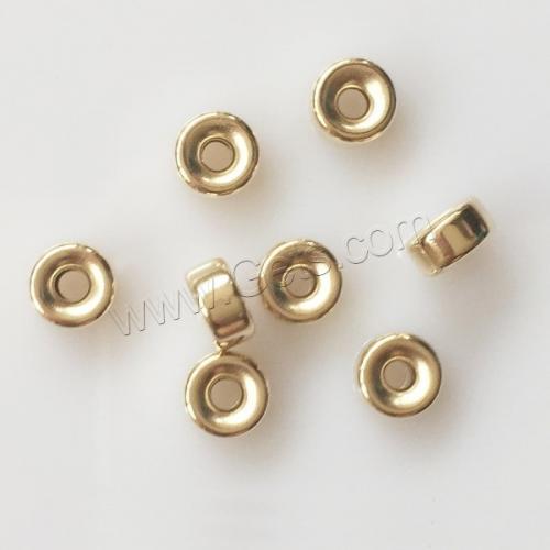 Rondelle 14K gold-filled Spacer бисера разного размера для выбора 1027872