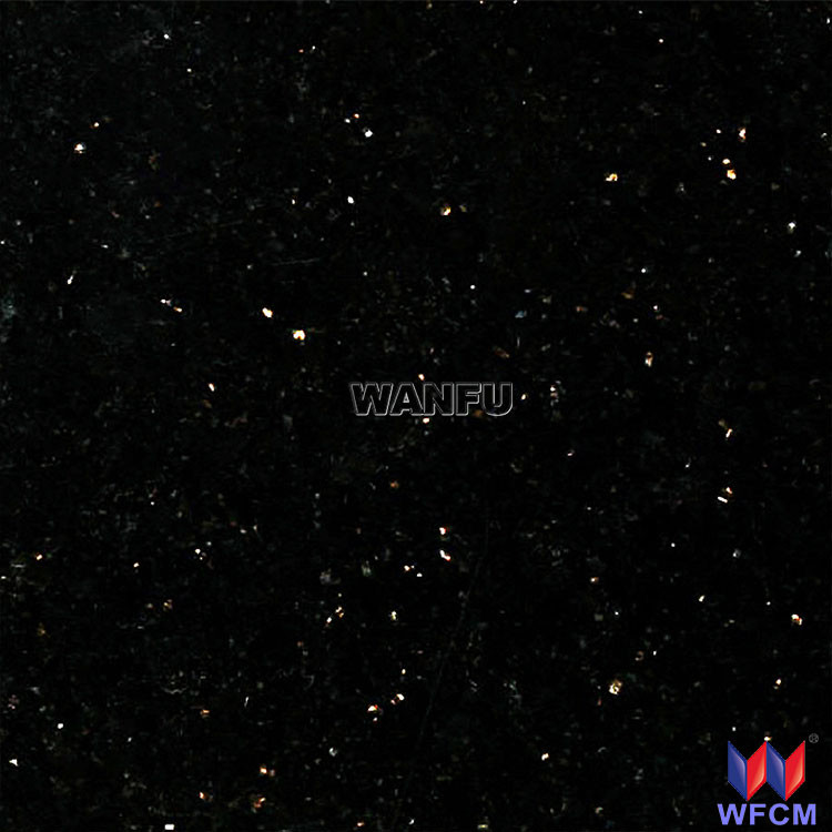 Черная гранитная плитка Galaxy, Индия, черная гранитная плитка Galaxy
