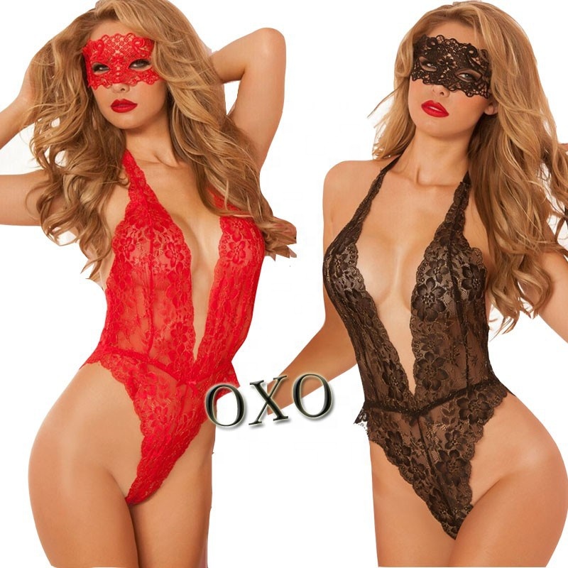 New Fashion sexy erotic lingerie set v neck with temptation