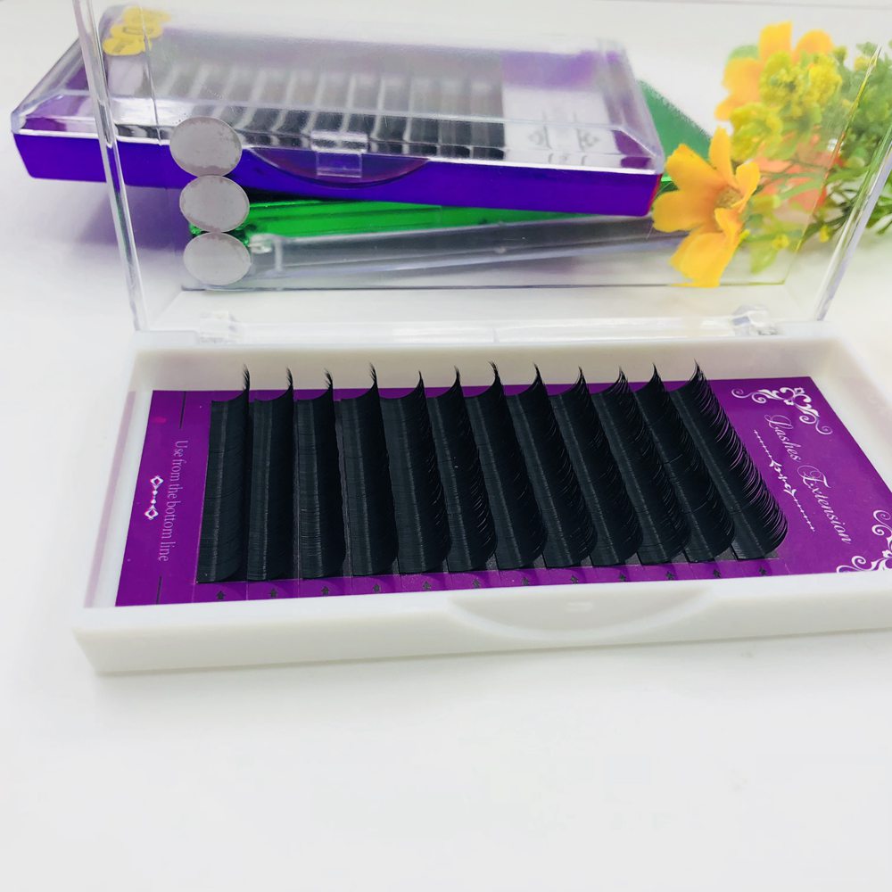 Eyelash Extensions Private Label Real Russian Volume Lashes Eyelash Extension Supplies