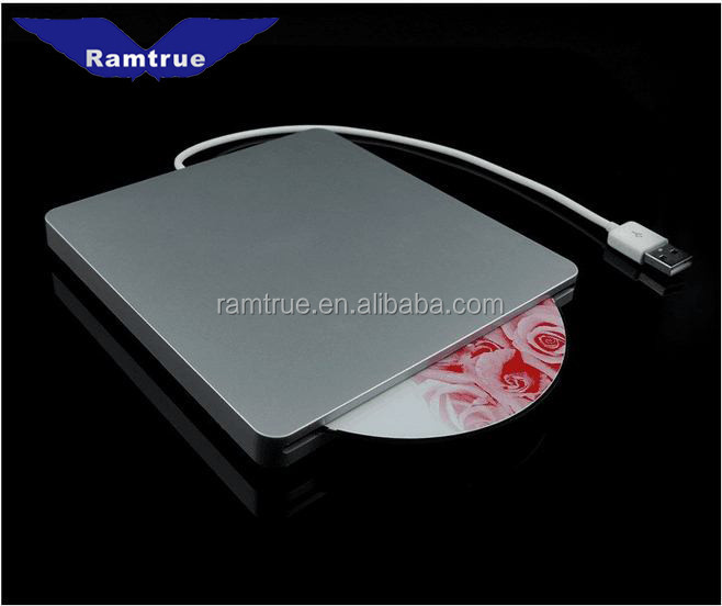 Тонкий внешний Usb 2,0 Cd-Rw Dvd Rom Combo Drive Writer