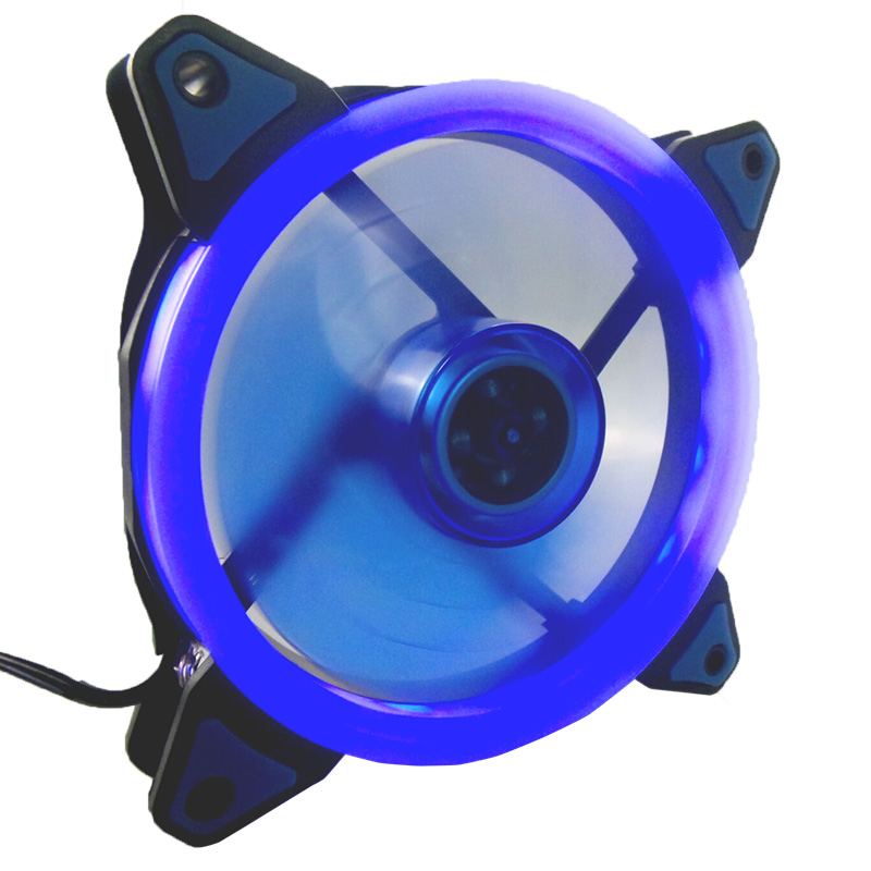 Низкий уровень шума 12v чехол для ноутбука вентилятор охлаждения LED RGB pc чехол 120 мм 120x120x25 мм светодиодный вентилятор