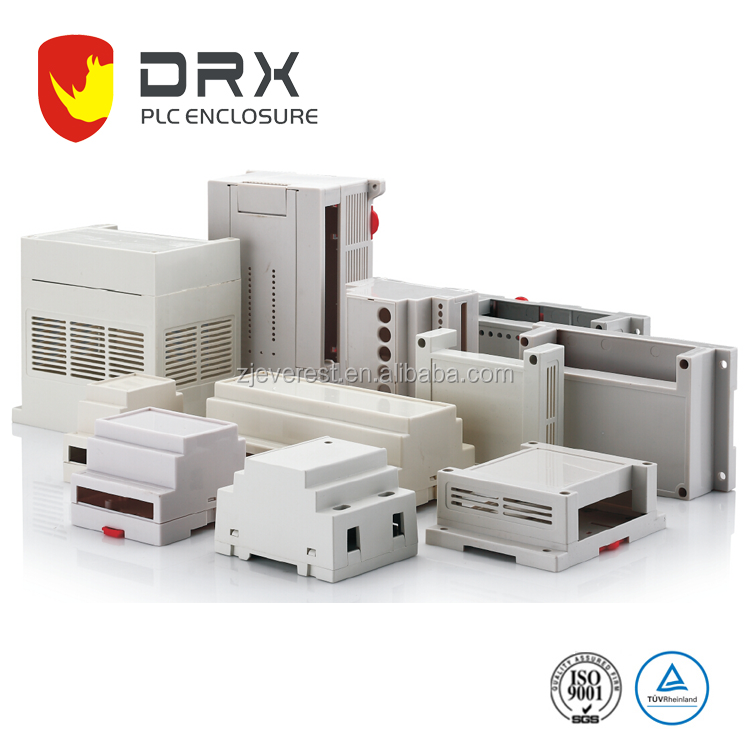 Raspberry Pi DIN Rail / Wall Mount Plastic Enclosure