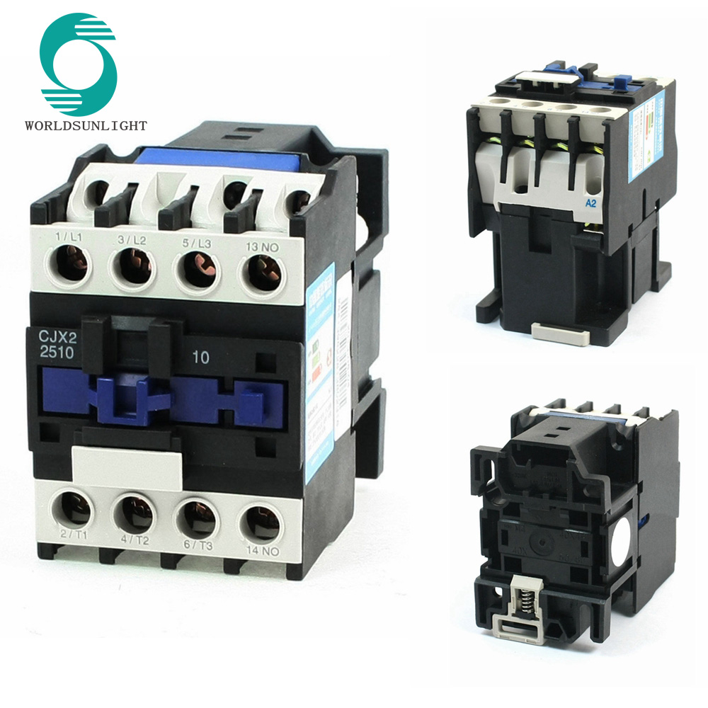 CJX2-D2510 LC1-D2510 25A 3P N0 24 в 36 в 48 в 110 В 220 В 380 В 660 В катушка трехфазный Магнитный электрический контактор переменного тока