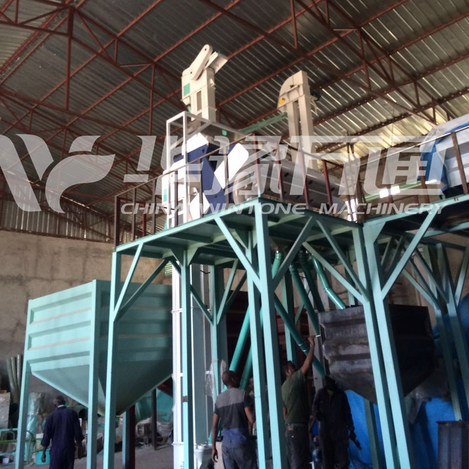8T/Hour Cocoa Beans Coffee Beans Cleaning Project Pulses Cleaning and Grading Equipment in Ethiopia