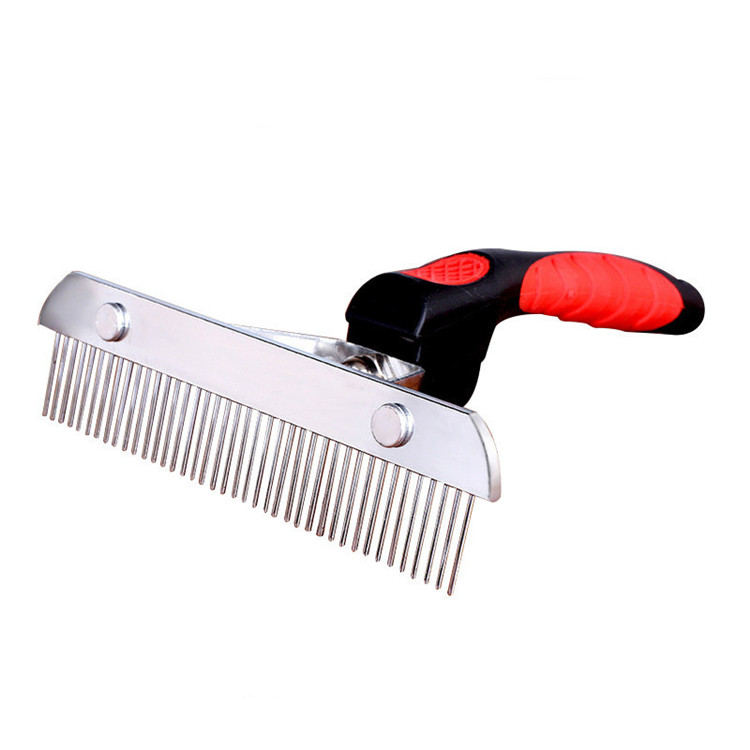 Из металла собака расческа Мех remover собака dematting гребень