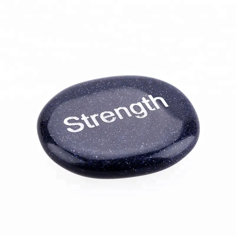 Выгравированные камни Trust Strength Dream Wisdom, поделки из полудрагоценных камней, резьба по натуральному камню своими руками