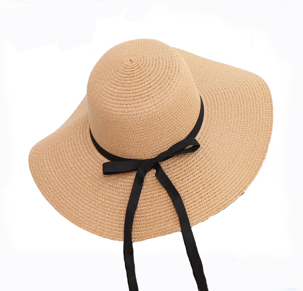 Рекламная шляпа sombrero, Женская пляжная Соломенная Панама, летняя шляпа