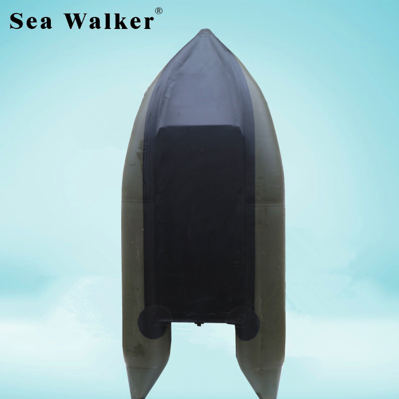 Seawalker (CE) Китай 2,75 м надувная рыболовная лодка из ПВХ, Высококачественная гребная лодка с алюминиевым полом для продажи