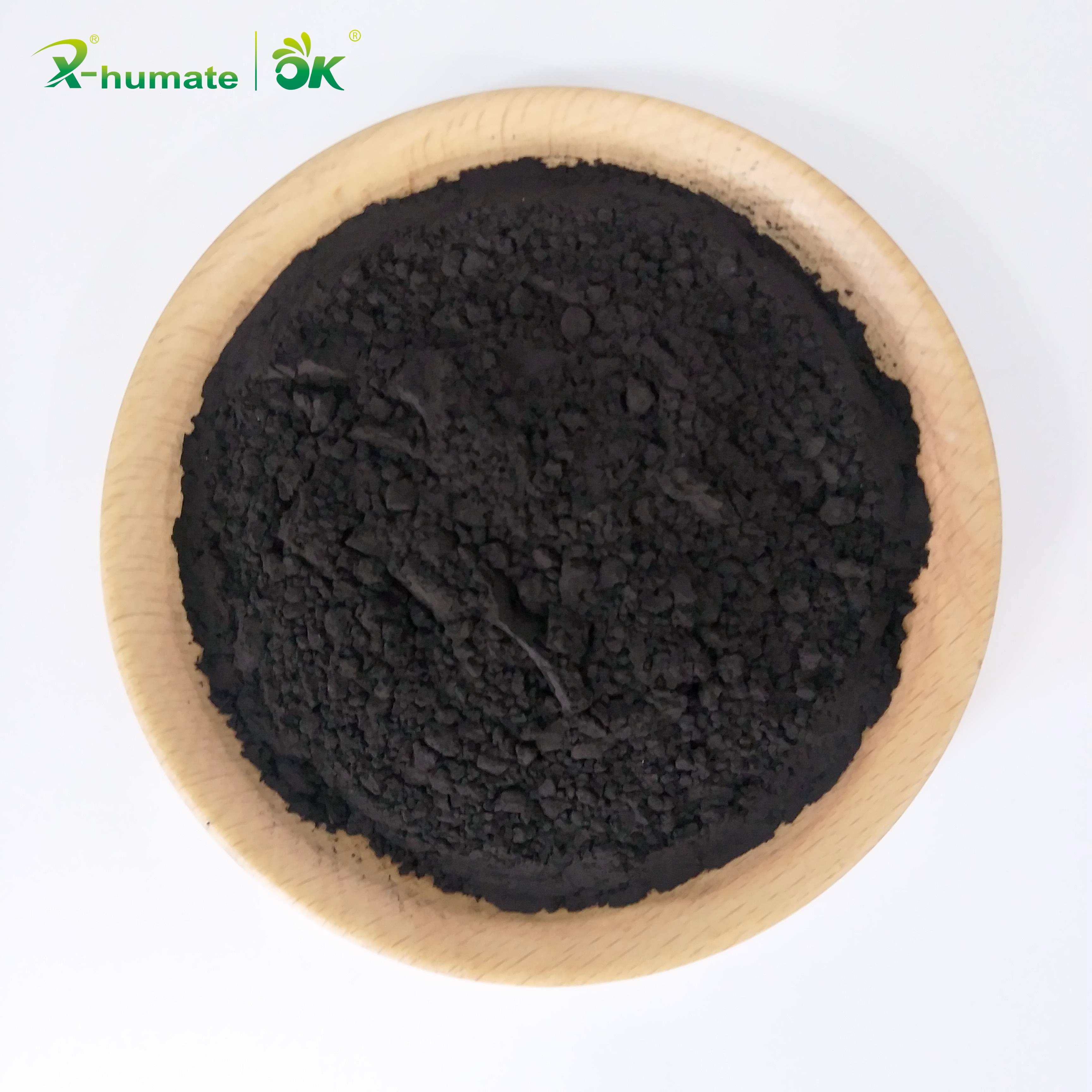X-Humate Humus Plus органическое удобрение, извлеченное из леонордита 40% порошок гуминовой кислоты