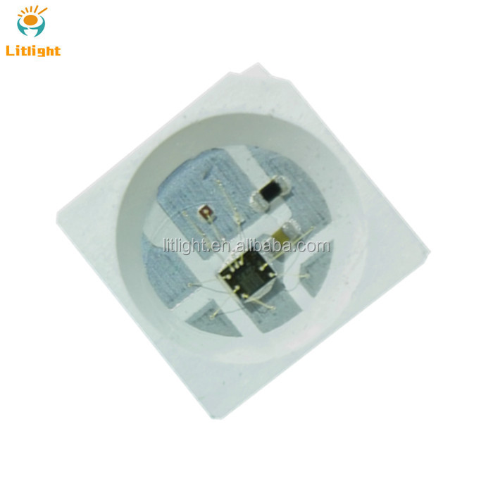 Модифицируемый WS2813B SMD5050 RGB коммутационная точка DC5V 5050 RGB SMD LED WS2813 чип со встроенной ИС