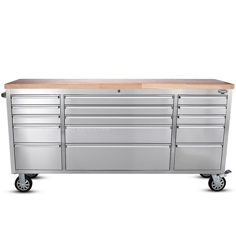 72 "15 ящиков из нержавеющей стали Rolling Workbench