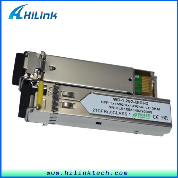 Оптический модуль 1.25 г биди WDM SFP 3 км
