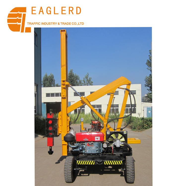 Высокое Качество Шоссе guardrail установка fluid-drive ворс драйвер