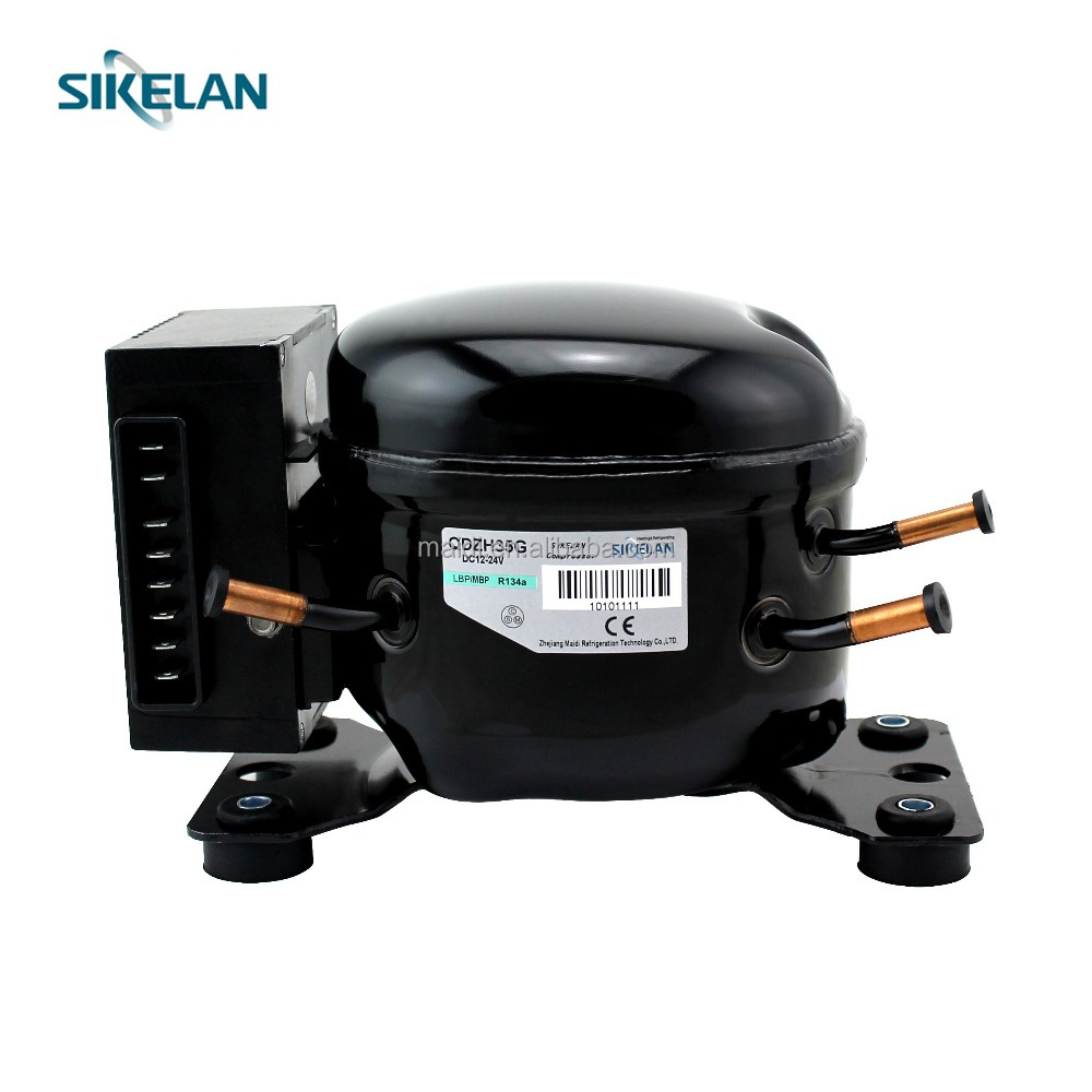 QDZH35G SIKELAN R134a маленький DC 12V 24V micro холодильник мини холодильник кемпинг охлаждение компрессор для портативной автомобильной морозильной камеры