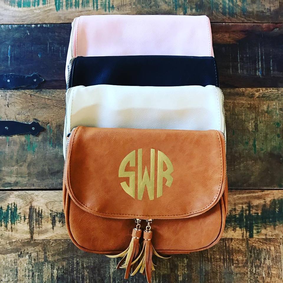 Индивидуальный кошелек Monogram через плечо из искусственной кожи, сумка через плечо с кисточкой