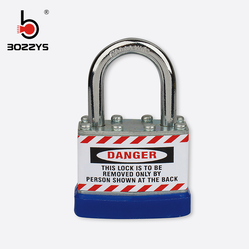 China factory Small safety lockout padlocks Laminated master key Safety Padlock lock heavy duty