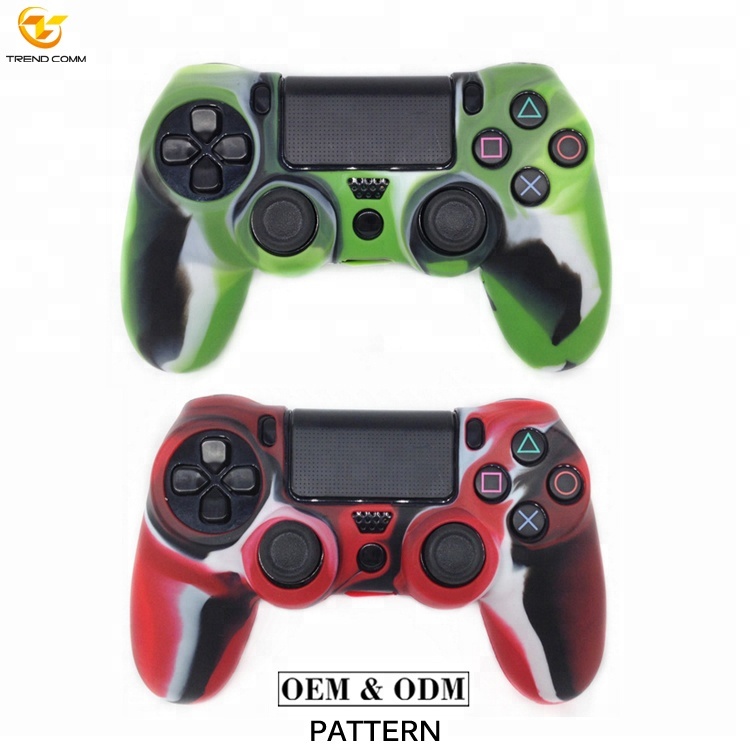 Новые продукты Камуфляж Водонепроницаемый силиконовый чехол для PS4 контроллера